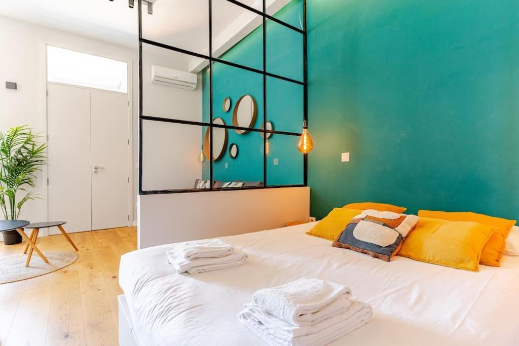 Modern Downtown Studio Porto Exterior foto