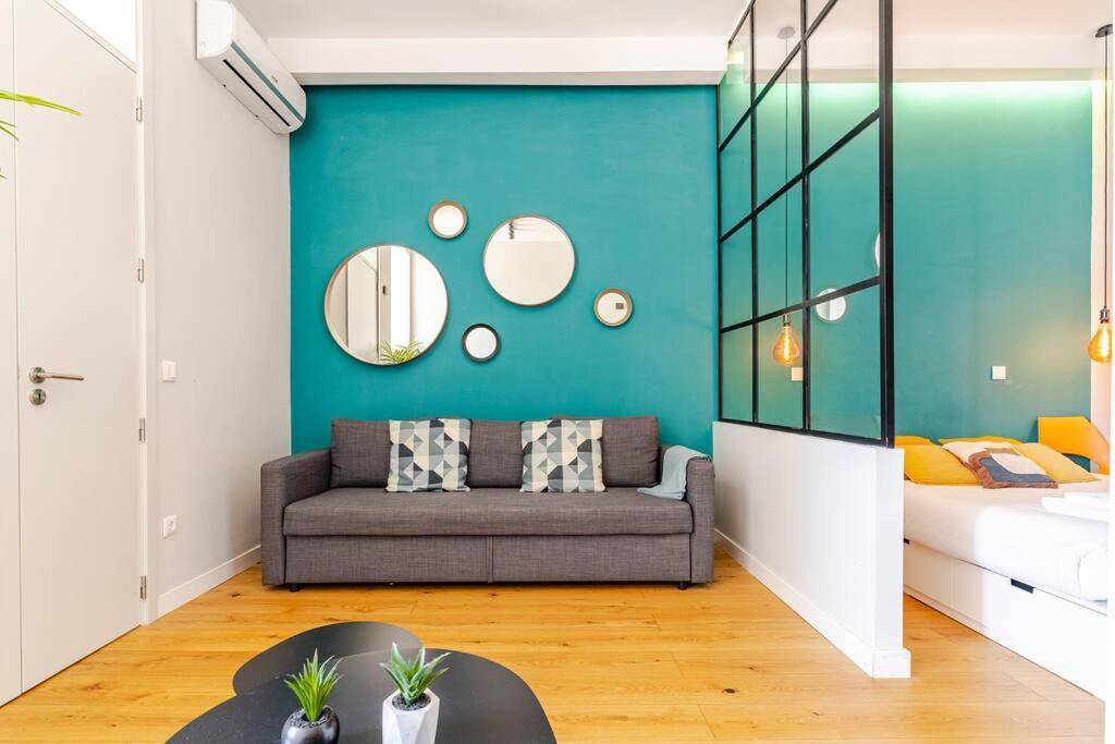 Modern Downtown Studio Porto Exterior foto
